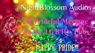 A Prideful Message To My LGBTQ+ Cubs - Happy Pride! [Pride Month][LGBTIQ+][Love]