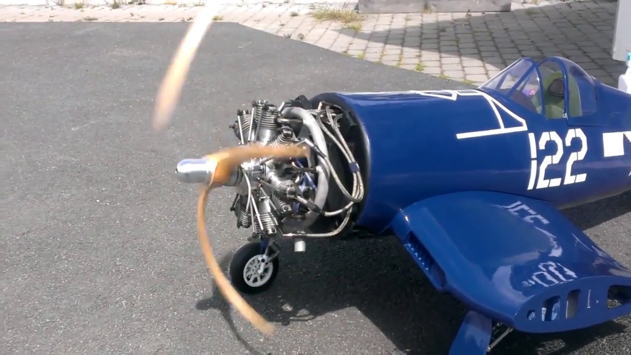 TURN UPP THE VOLUME 7 cylinder 77cc radial engine awesome sound YouTube