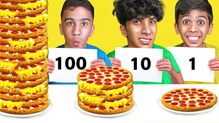 تحدي لا تختار الطبق ‏الخطأ￼ ( 1 - 10 - 100 ) ! العقاب نار 🔥😂 #1