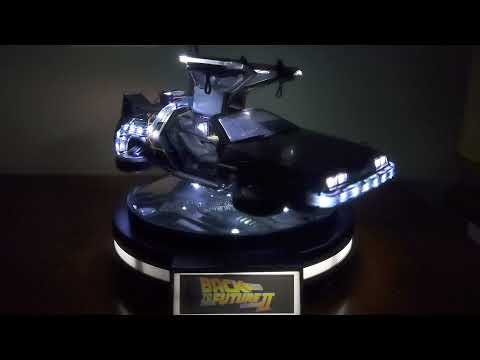 Kidslogic BACK TO THE FUTURE ML02 1:20 MAGNETIC LEVITATING DeLorean TIME MACHINE