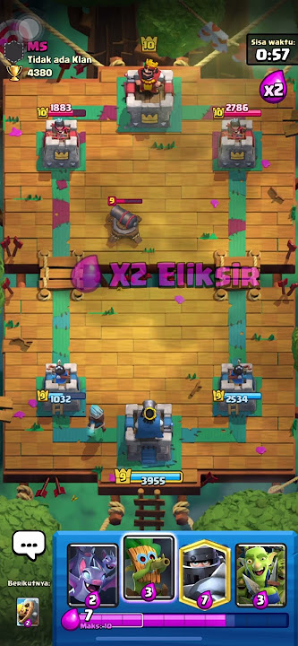Clash Royale; Bolehlah Kita Menumpang Mandi #clashroyale #gaming #games
