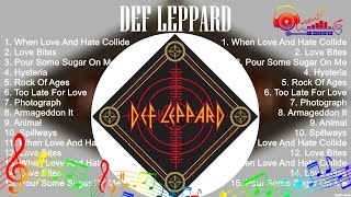 D E F L E P P A R D Greatest Hits Playlist ~ Top 100 Artists To Listen in 2023