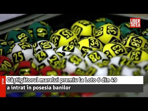 Câștigătorul marelui premiu la Loto 6 din 49 a intrat în posesia banilor. Ce semnificație...