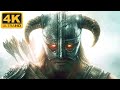 THE ELDER SCROLLS Full Cinematic Movie 1 Hour - All Cinematics 2011-2021 (TES Online   Skyrim) [4K]