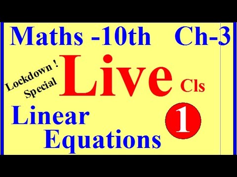 Pair of Linear Equation in two variables/Chapter 3/Exercise 3.1/CBSE math Class 10/NCERT/Exemplar