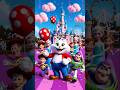 Cute cat fun day at Disney land kids cartoon #shorts