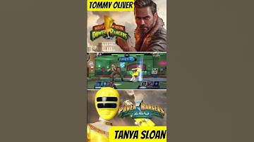 Tommy Oliver  🆚 Tanya Sloan🔥👊 | Power Rangers Legacy Wars ⚡️ #shorts