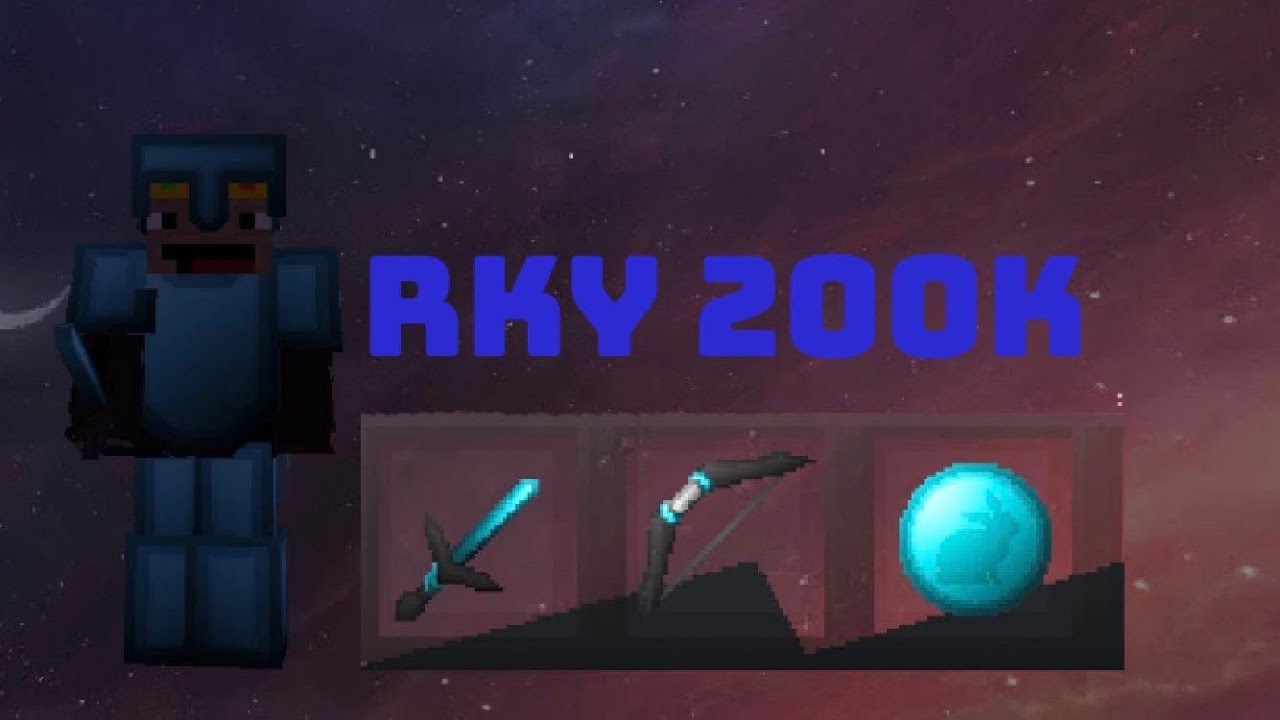 RKY 200k {256} MCPE PvP Texture Pack - YouTube