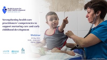 Webinar | Strengthening health care practitioners’ competencies for nurturing care and ECD (BCMS)