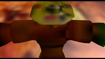 scarecrow made in blender 3D