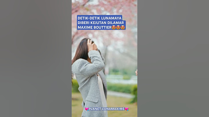DETIK-DETIK LUNAMAYA DIBERI KEJUTAN DILAMAR MAXIME BOUTTIER #lunamaya #maximebouttier #dilamar