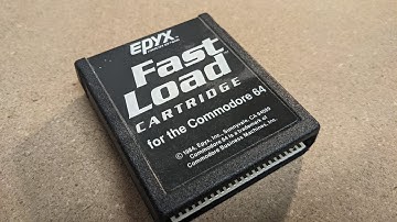 Commodore 64 Fast Load Epyx 1984 with manual