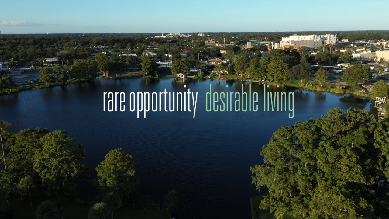 Birdseye View of Lake Killarney Shores of Winter Park YouTube