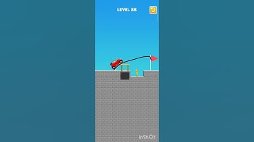 Draw Bridge Game Level 86 #shorts 👹