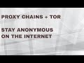 How Hackers Stay Anonymous with Proxy Chains | Stay Invisible online
