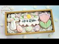 How to decorate Easter Cookie Set ~ He is Risen, Floral Cross &amp; Spring Flower