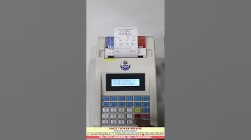 Billing Machine WepBP joy plus how to Bill item Report Restaurant Calculator Print Machine| #shorts