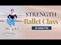 Simple But HARD Ballet Class | Build Strength &amp; Control 🩵 35 Min Ballet Class