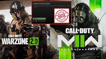 On Demand texture streaming in Warzone 2 & MW2!