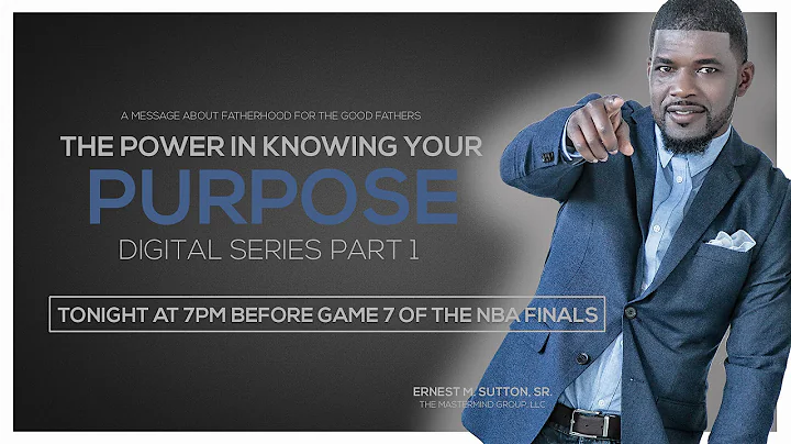 ERNEST M. SUTTON, SR. THE POWER IN KNOWING YOUR PU...