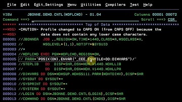 How to use the zOS batch client