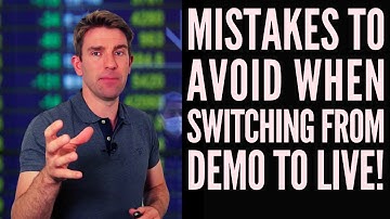 Mistakes Traders Make When Switching From Demo to Live Trading 😀📊📈