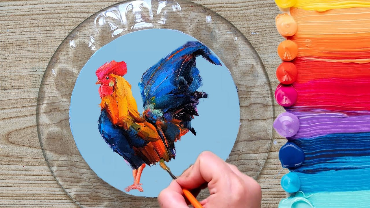 The Secrets of Glass Painting that No One Shares With you ! | Acrylic ...