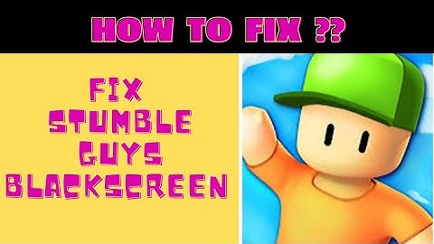 #stumbleguys #fing24 HOW TO FIX BLACKSCREEN PROBLEM IN STUMBLE GUYS 🏃‍♀️🏃 | FING 24 😌🆒