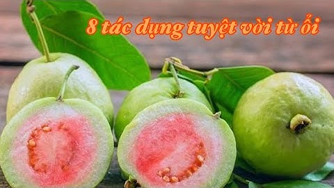 8 tác dụng tuyệt vời từ quả ổi có thể bạn chưa biết