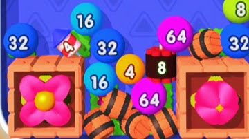 Bubble Buster 2048 Max Level Solution Android, iOS Gameplay Walkthrough part 122