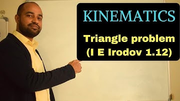 Kinematics 70 - I E Irodov 1.12