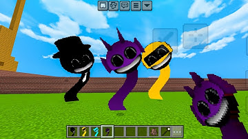 I Add Incredibox Durple Sprunki Phase 3 Addon in Minecraft PE