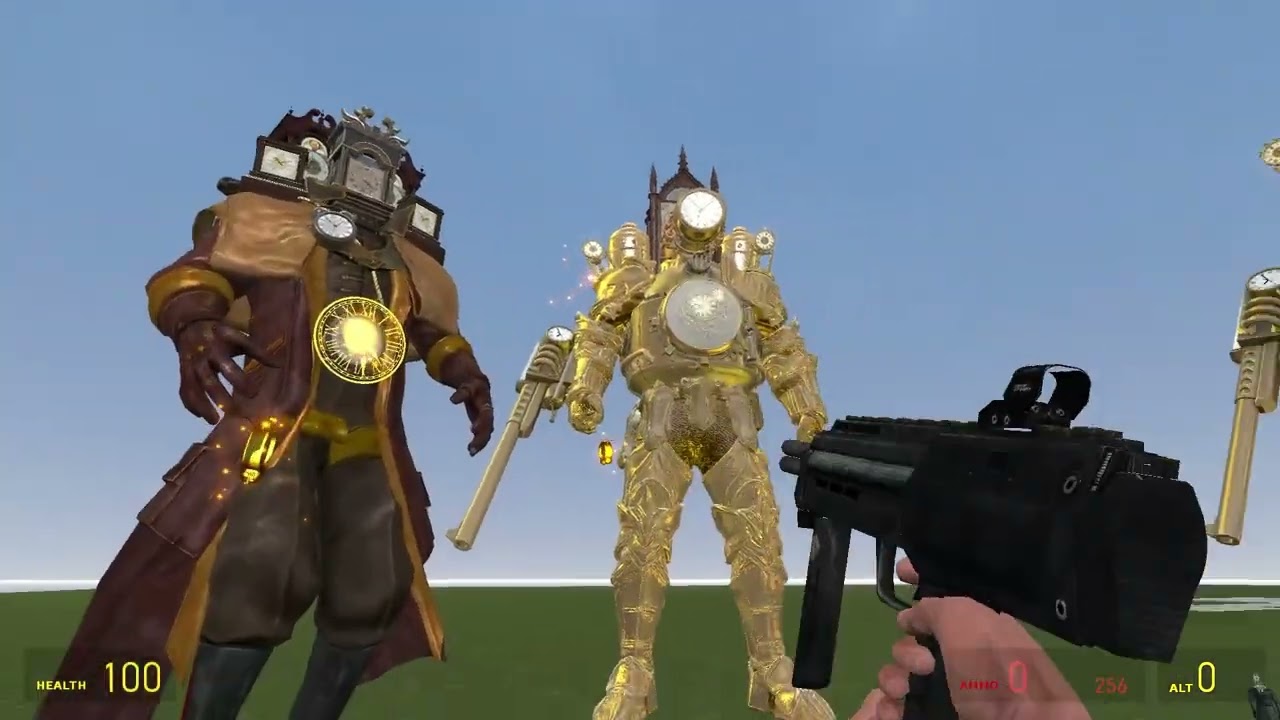 TURNING ALL NEW UPDATE ALL LOCKERMAN TITAN, SKIBIDI FAN, SKIBIDI TESLA  IN GMOD!!