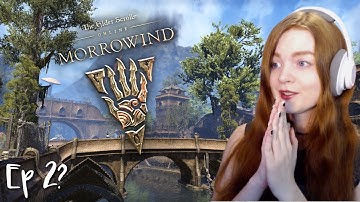 (FINALLY) Visiting Balmora! | Elder Scrolls Online: Morrowind | Part 2