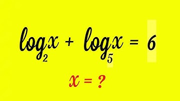 Germany | Can you solve this? | Nice Math Olympiad Log Problem 