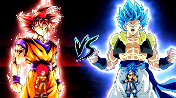 Goku TP V4 OP Buff (all form) (New) VS Gogeta V3.5 OP (all form) in Jump Force Mugen