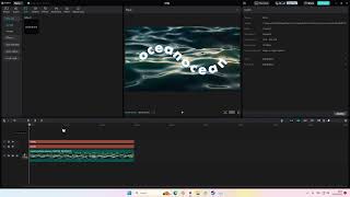 Want To Create This Wavy Text Effect For Your Videos On CapCut PC Here's How You Can!