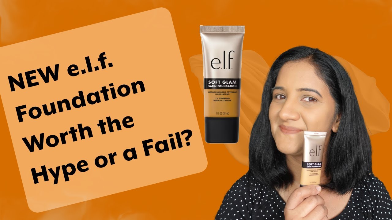 Can e.l.f. Soft Glam Satin Foundation REALLY Give You a FLAWLESS Tone?
