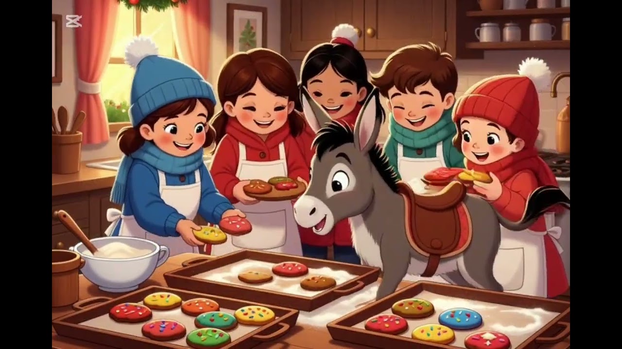 O burrinho alegre 🐴🎄