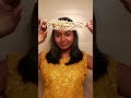 Easy Hairstyle for Festive Look ✨. #shorts #ytshorts #wedding #hairstyles #easyhairstyle