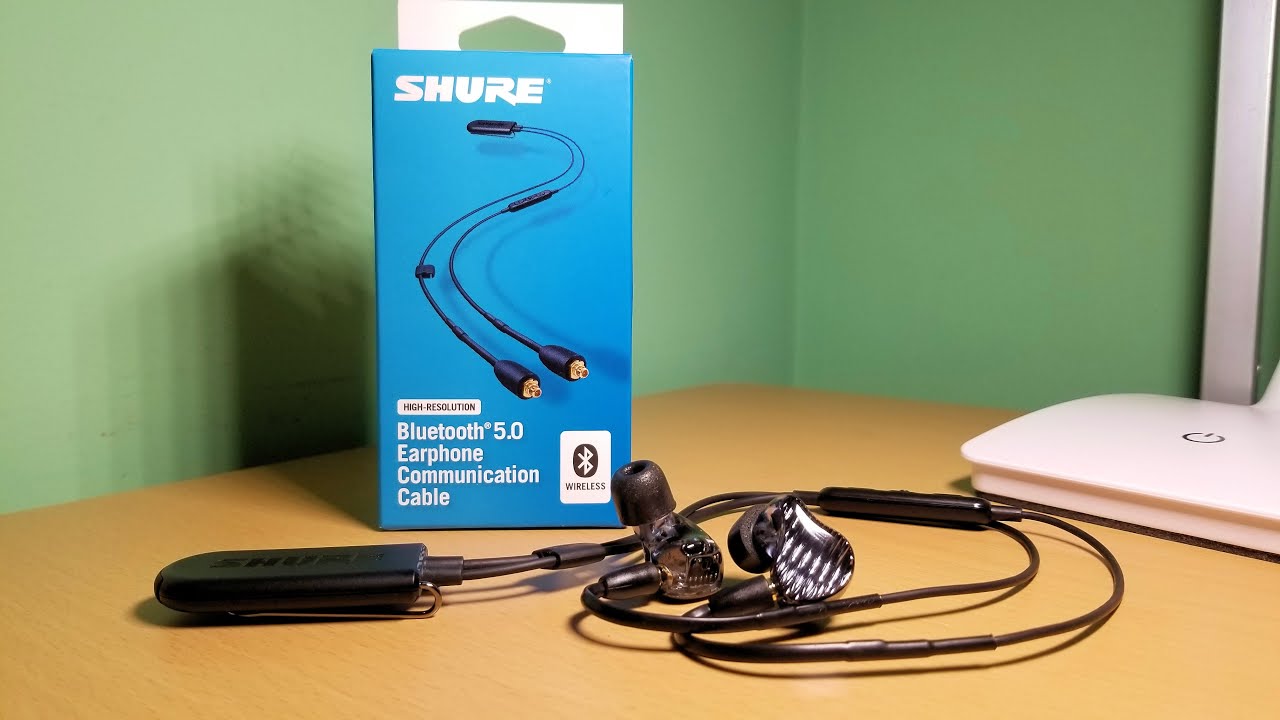 Shure RMCE-BT2 Bluetooth Adapter with Mic (Discountinued) - YouTube