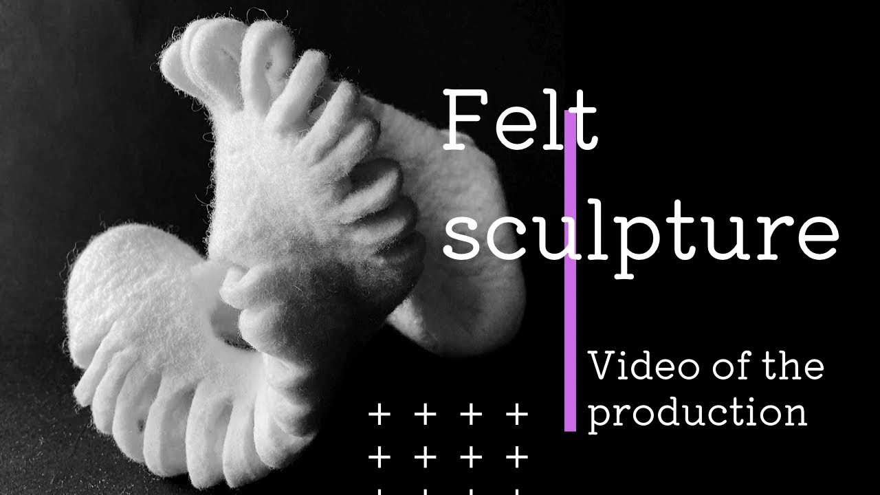 Wetfelting/ひたすら作り続ける制作動画。