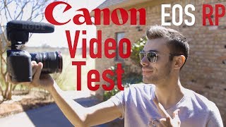 Canon EOS RP Video Test - Best Vlogging Camera?!