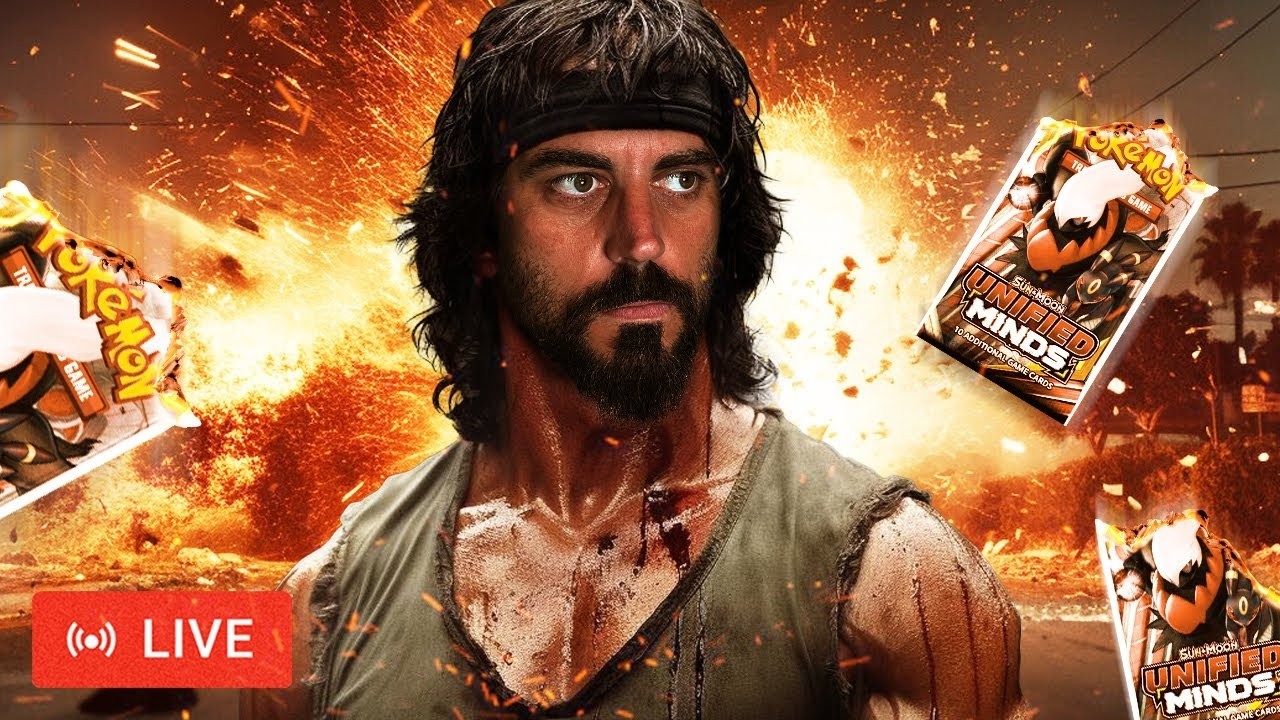 If I die, I die...  Opening Unified Minds Pokemon Cards!