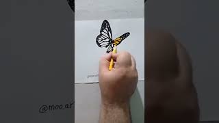 اتعلم رسم ثلاثي الأبعاد 3D بخطوات بسيطة #art #drawing #3dart