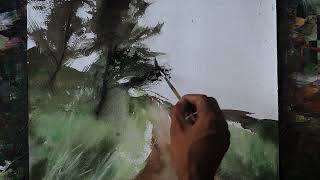 landscape painting (Timelapse)