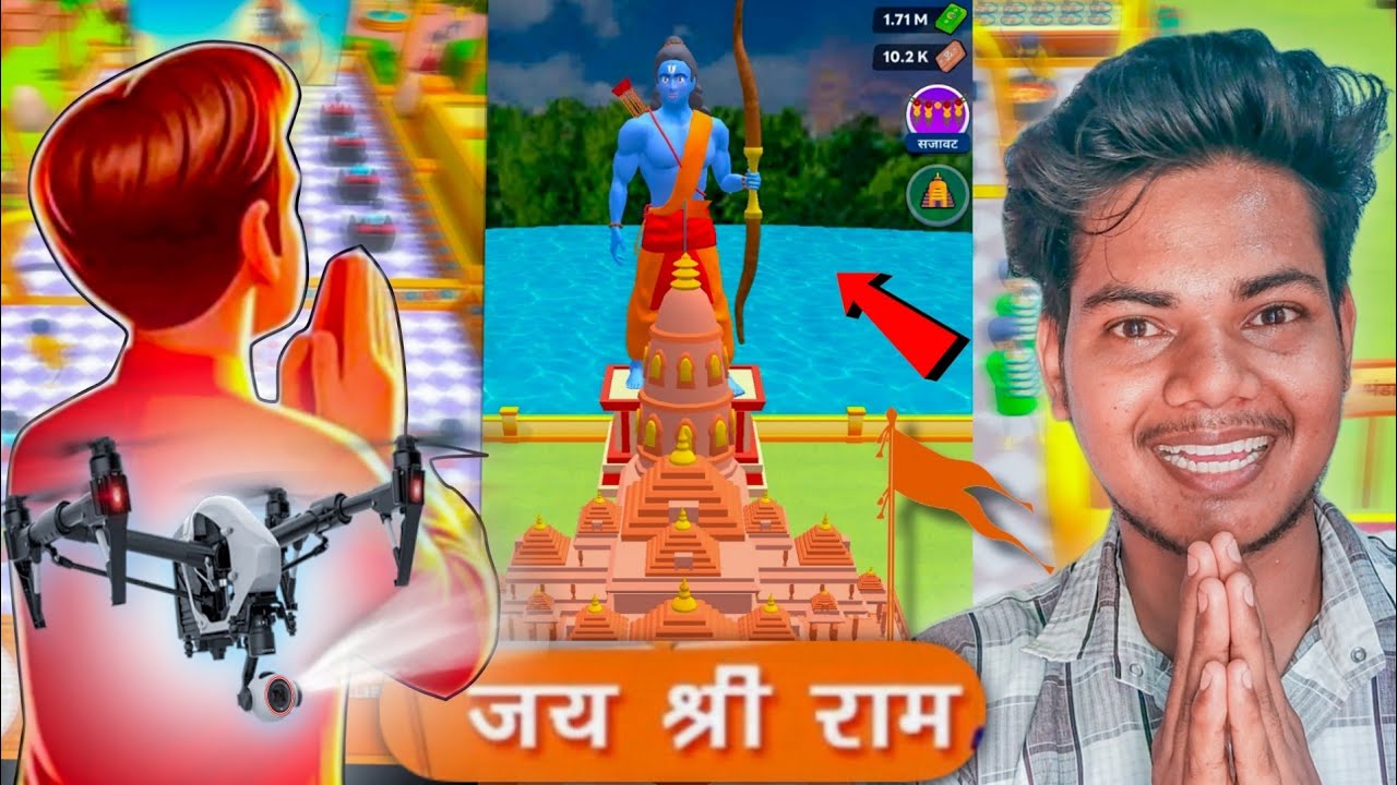 Shree Ram Mandir Game | Ayodhya Mandir Tour in Mobile Gameplay BIG UPDATE 📢