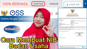 TERBARU! CARA MEMBUAT NIB BADAN USAHA SECARA ONLINE TAHUN 2025