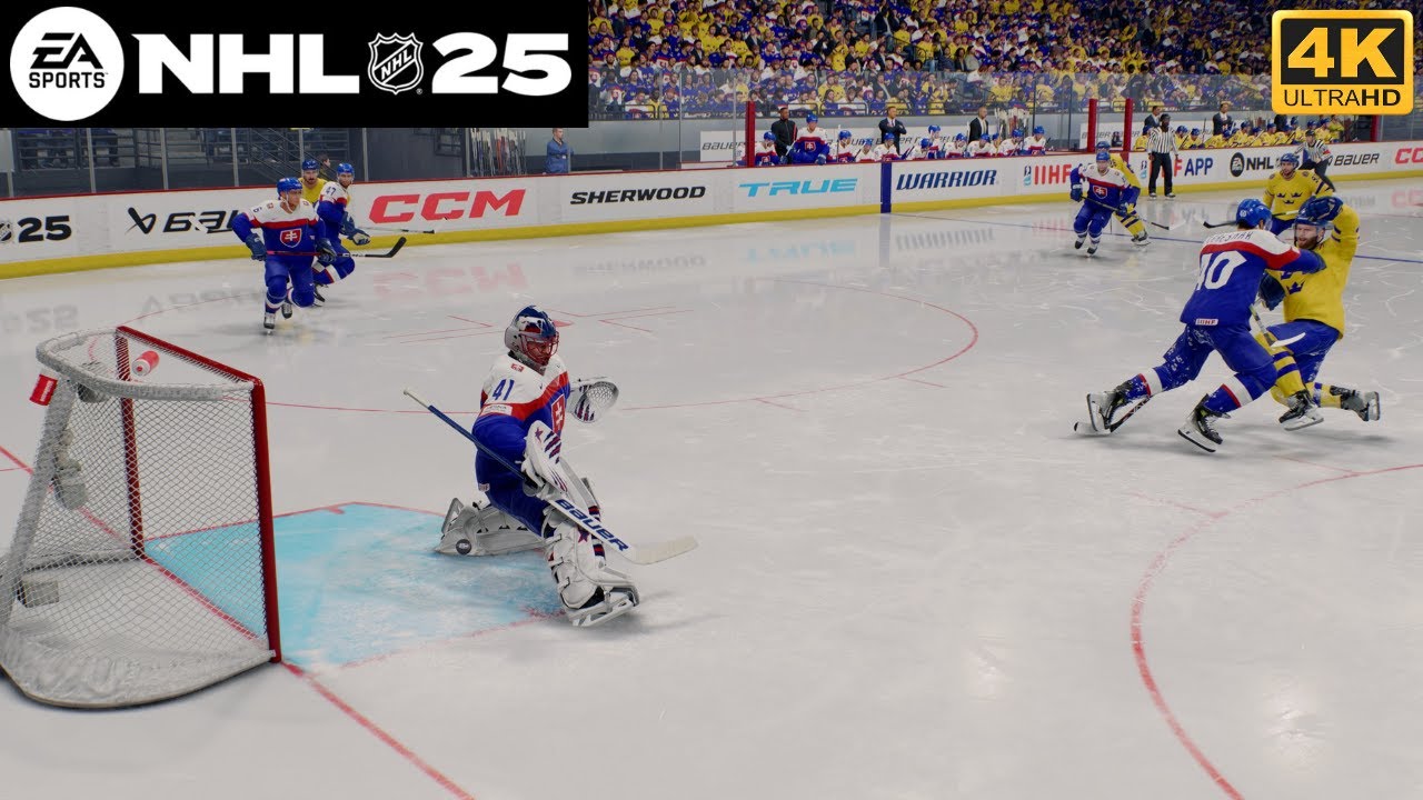 NHL 25 | PS5 | MS U20 SVK vs SWE - predpoveď