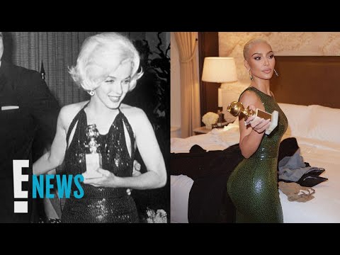 Kim K. Wore Second Marilyn Monroe Dress After Met Gala 2022 | E! News